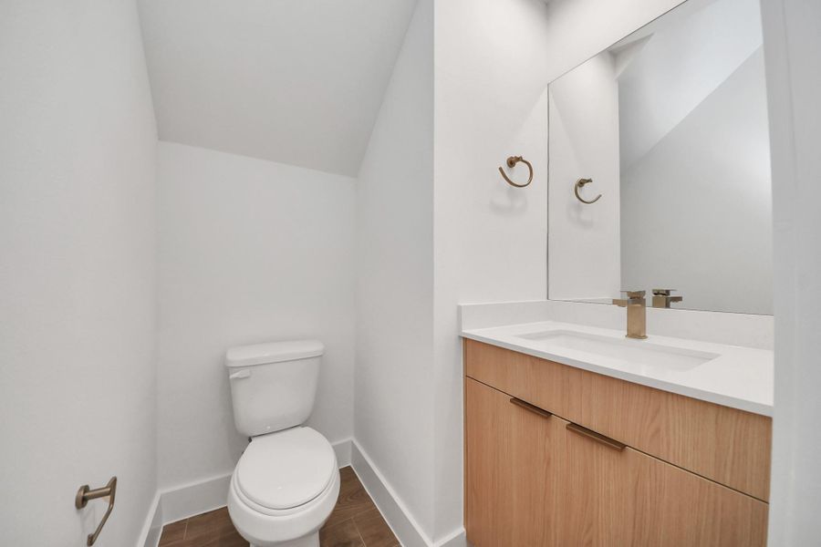 Furnished interior view inside a new home in , Houston (Image 12).