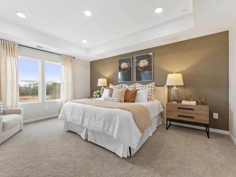 Furnished interior view inside a new home in Hemingway, Cumming (Image 10).