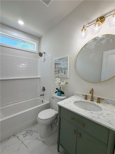 Furnished interior view inside a new home in , Norcross (Image 18).