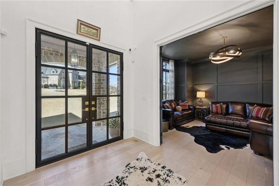 Furnished interior view inside a new home in , Suwanee (Image 17).