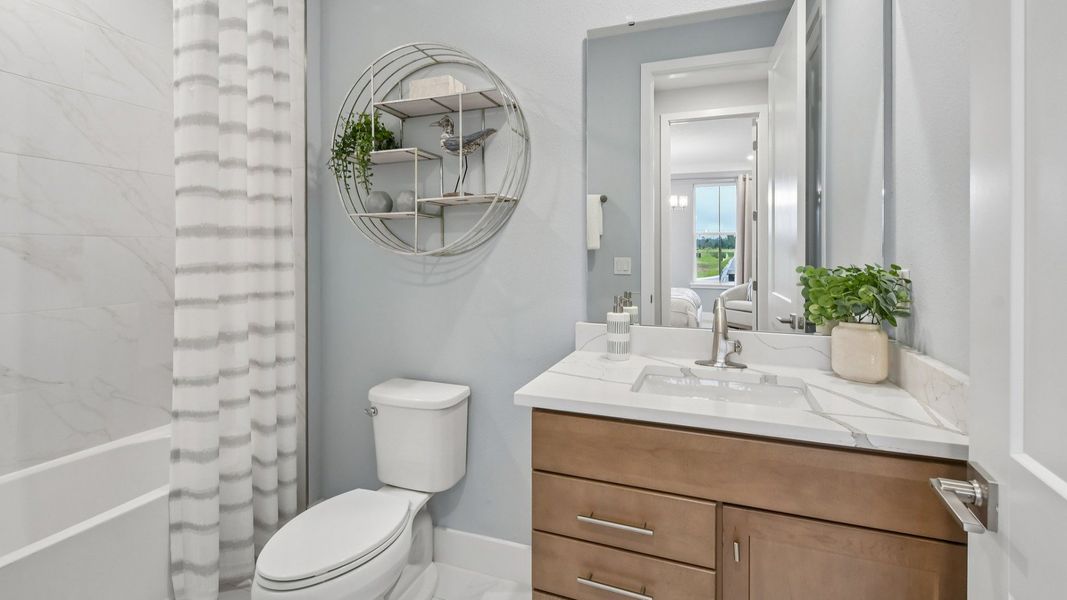 Furnished interior view inside a new home in Ardisia Park, New Smyrna Beach (Image 35). Furnished interior view inside a new home in Ardisia Park, New Smyrna Beach (Image 35).