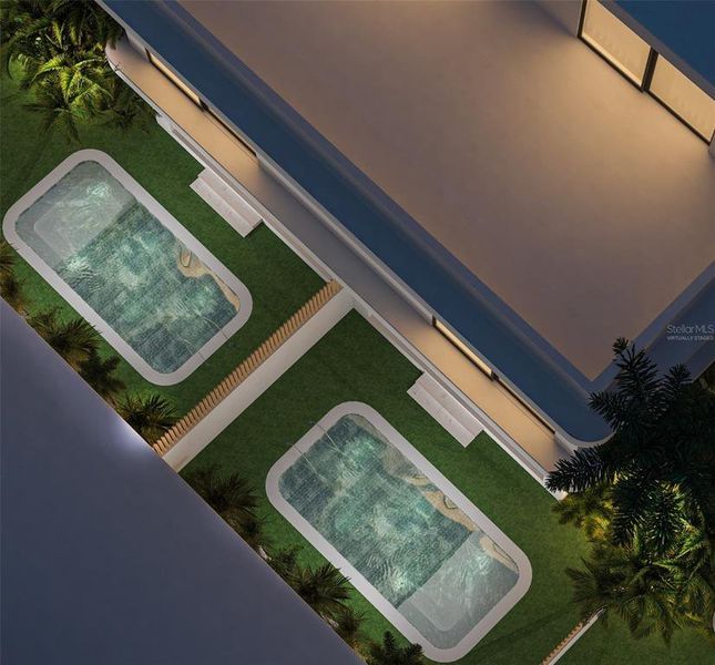 Exterior details and patio area of a home in , Tampa (Image 2).