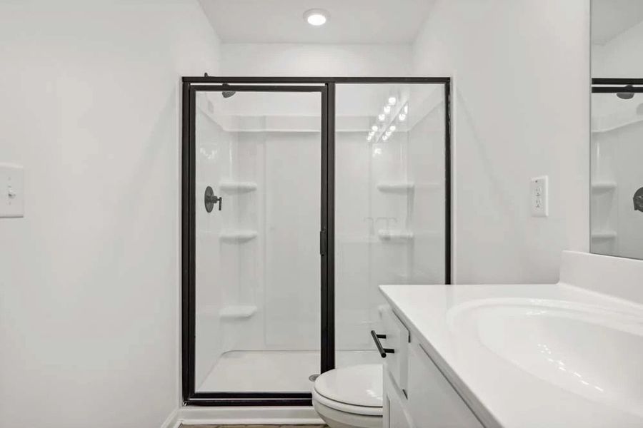 Sample Photo: Primary Bathroom Walk-In Shower Sample Photo: Primary Bathroom Walk-In Shower