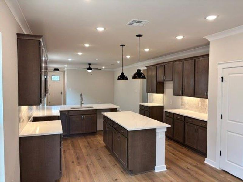 Furnished interior view inside a new home in Two Step Farm, Montgomery (Image 4). Furnished interior view inside a new home in Two Step Farm, Montgomery (Image 4).