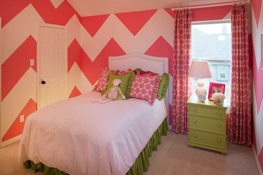 Representative Bedroom - some options shown