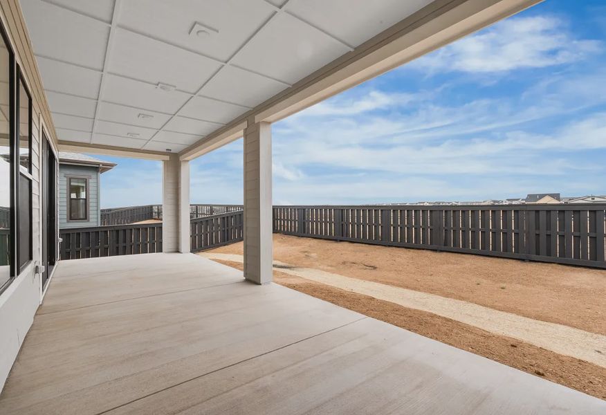 Homesite 146 Covered Patio - 17 of 18 Homesite 146 Covered Patio - 17 of 18