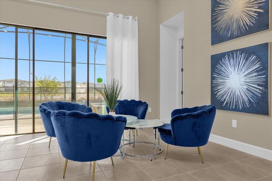 Furnished interior view inside a new home in Paradiso Grande Resort, Orlando (Image 9). Furnished interior view inside a new home in Paradiso Grande Resort, Orlando (Image 9).
