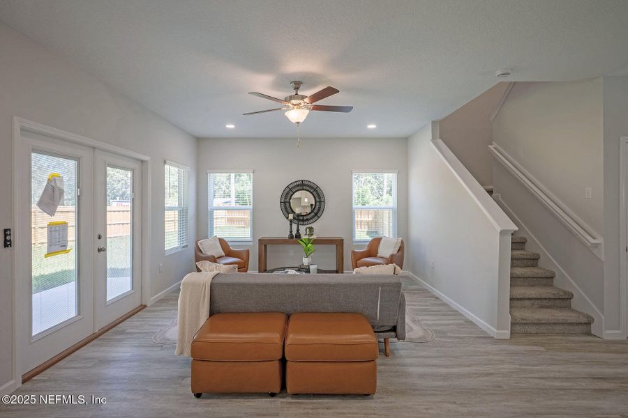 Furnished interior view inside a new home in , Jacksonville (Image 6).