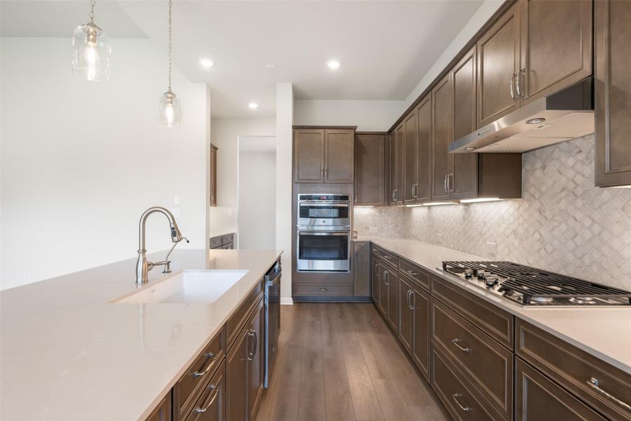 Furnished interior view inside a new home in The Trails at Carmel, Pflugerville (Image 12).