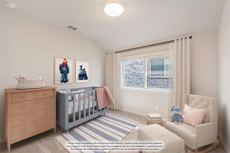 Furnished interior view inside a new home in Eagle Glen Elements, Alvarado (Image 9).