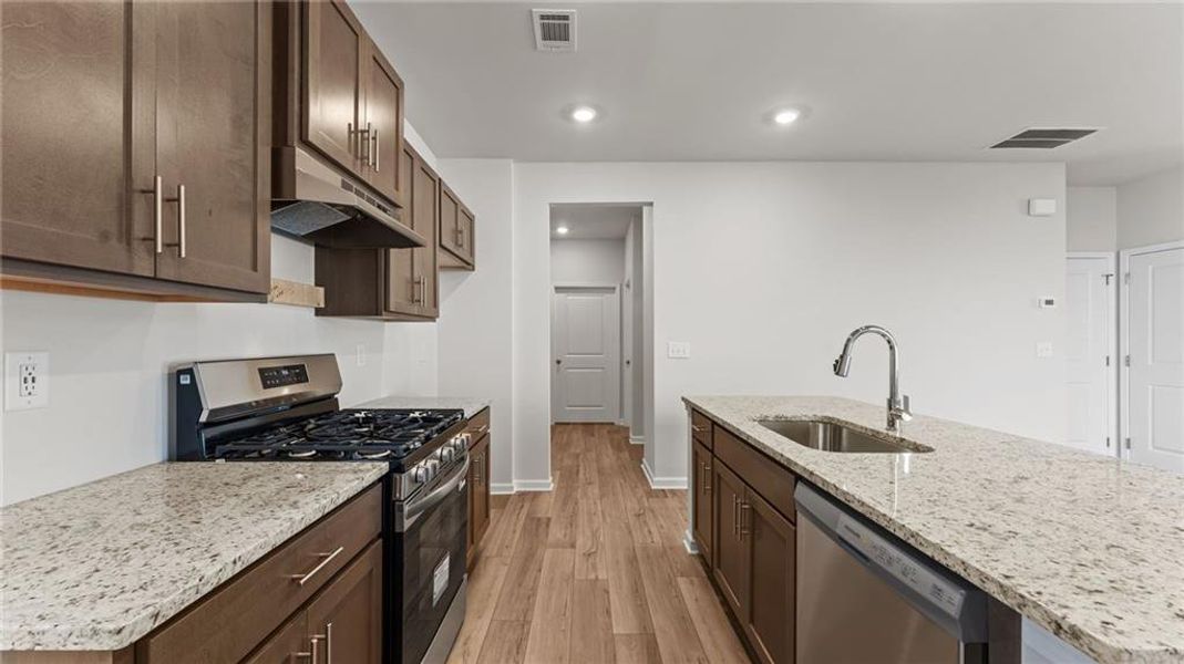 Furnished interior view inside a new home in Villages at Cedar Hill, Dallas (Image 7).
