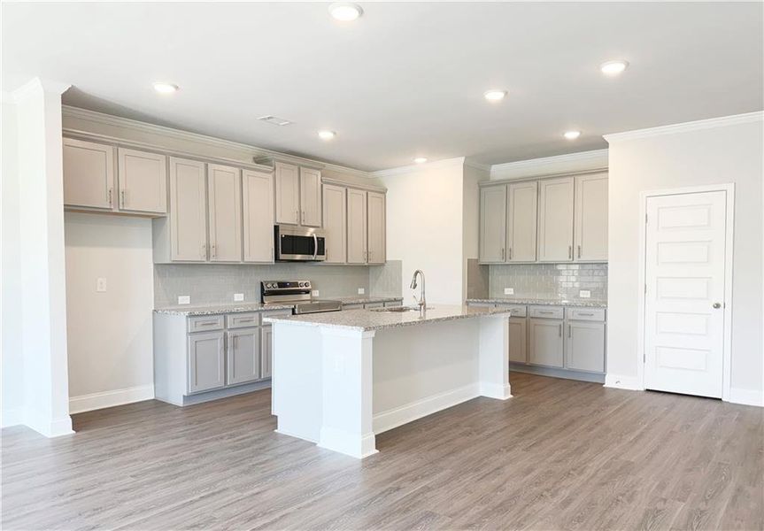 Furnished interior view inside a new home in Somerset at Riverbrook, Gainesville (Image 3).