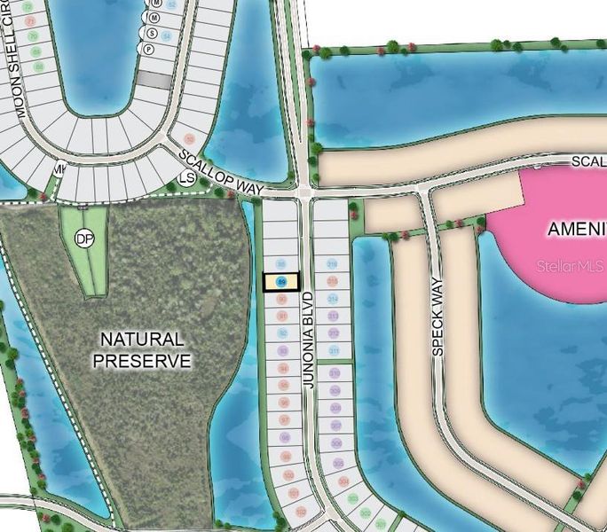 Ardisia Park ~ Site Map