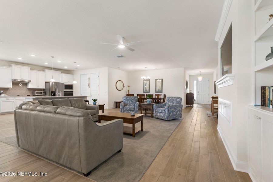 Furnished interior view inside a new home in , Ormond Beach (Image 33). Furnished interior view inside a new home in , Ormond Beach (Image 33).