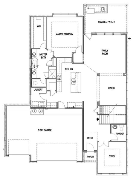 2D floor plan layout of this home in University Heights, Round Rock, TX (Image 3). 2D floor plan layout of this home in University Heights, Round Rock, TX (Image 3).