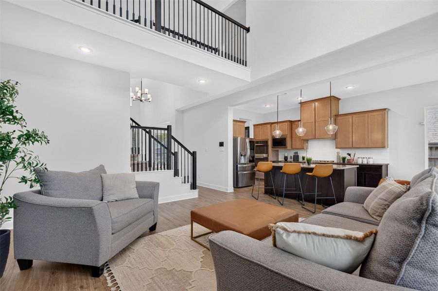 Furnished interior view inside a new home in , Missouri City (Image 24).