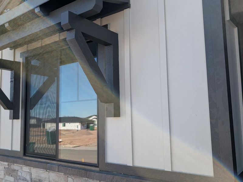 Exterior details and patio area of a home in South Ranch Western Collection, Prescott (Image 3).