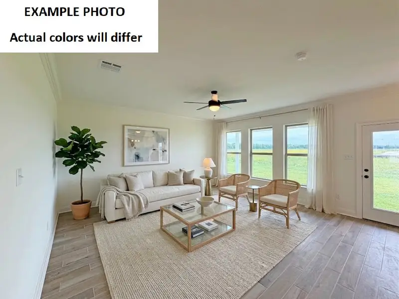 Furnished interior view inside a new home in Houston Place, Crestview (Image 4).