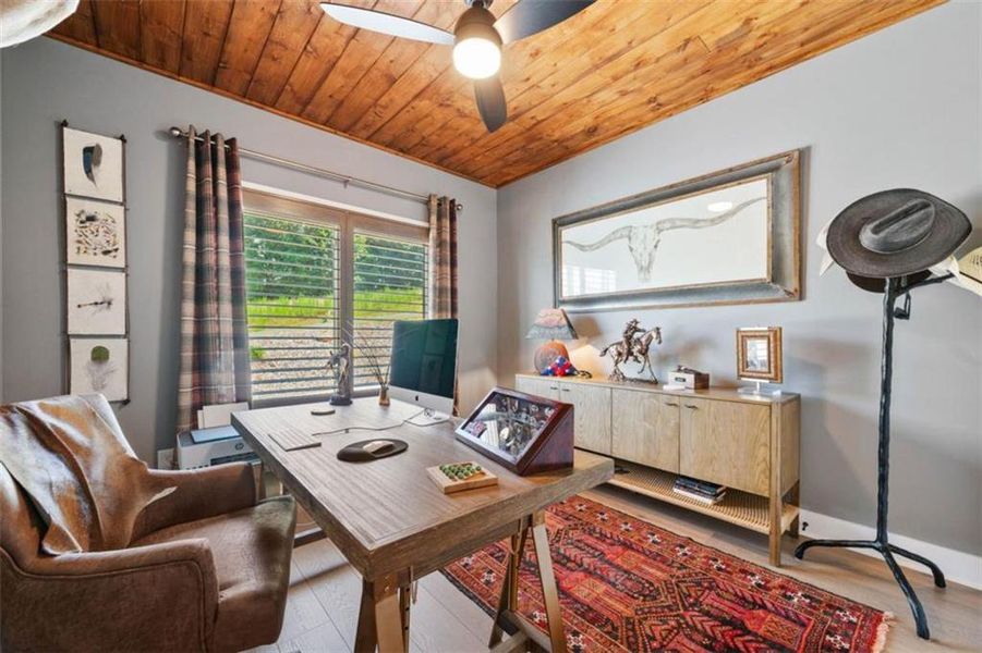 Furnished interior view inside a new home in , Morganton (Image 34).