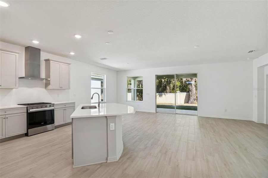 Furnished interior view inside a new home in Cascades at Southern Hills, Brooksville (Image 30).