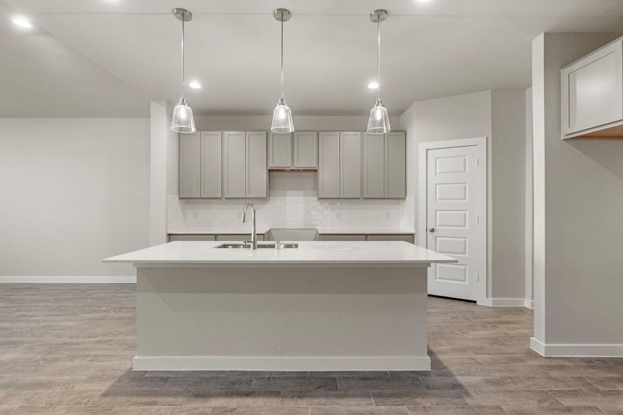 Furnished interior view inside a new home in Morton Creek Ranch, Katy (Image 4).
