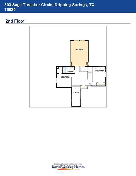 Floor Plan - 2nd Floor