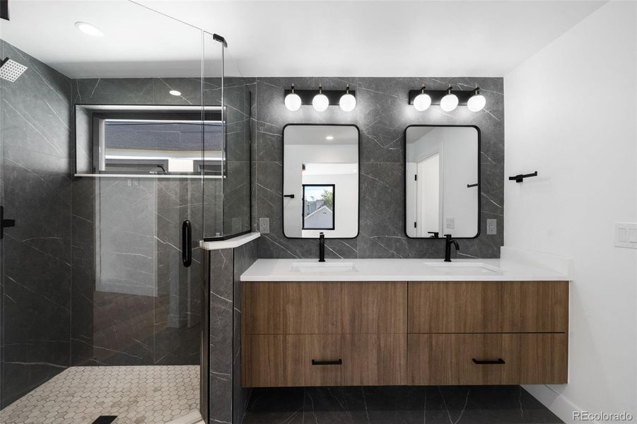 Furnished interior view inside a new home in , Denver (Image 11). Furnished interior view inside a new home in , Denver (Image 11).