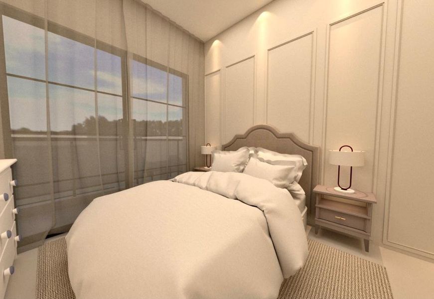 Furnished interior view inside a new home in , West Palm Beach (Image 23).