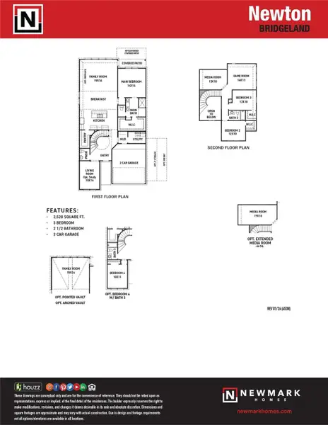 The Newton Plan by Newmark Homes