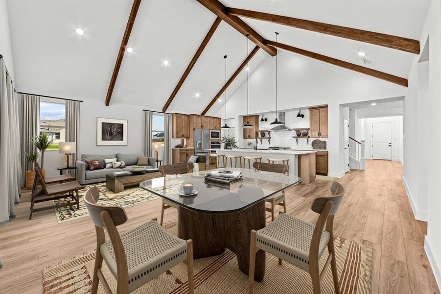 Furnished interior view inside a new home in Creekshaw, Royse City (Image 13). Furnished interior view inside a new home in Creekshaw, Royse City (Image 13).