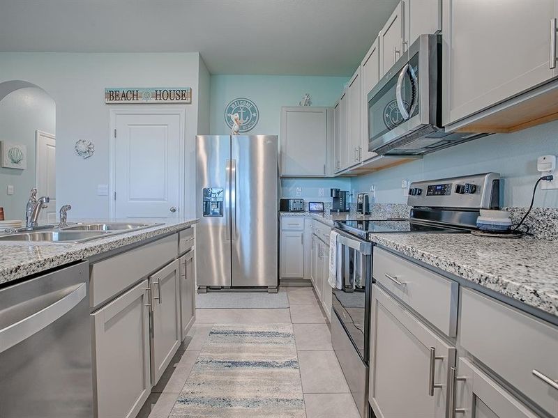 Furnished interior view inside a new home in , Wildwood (Image 35).