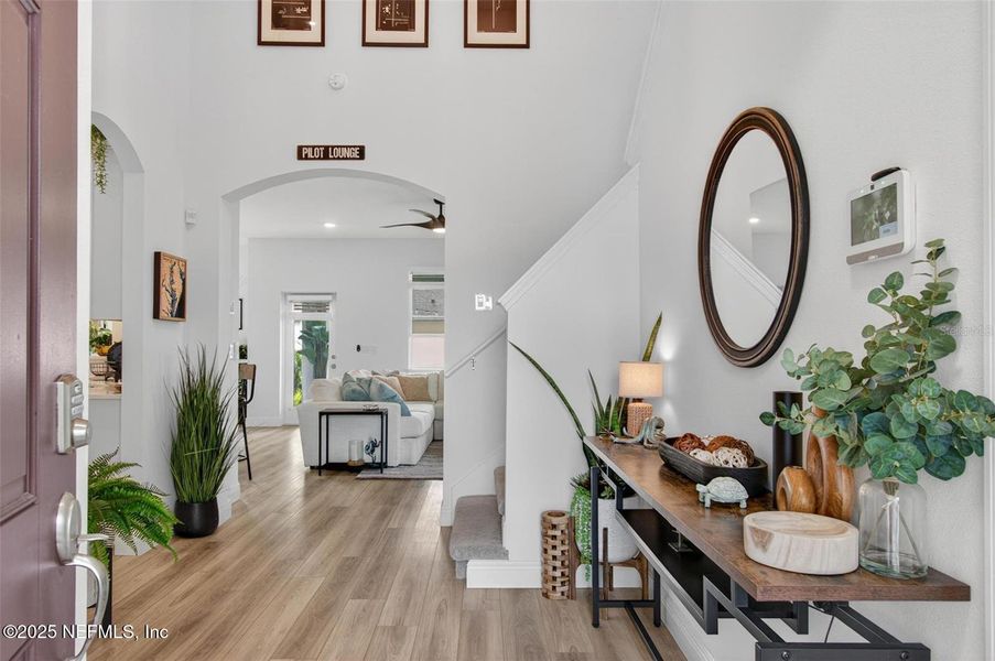 Furnished interior view inside a new home in Sawmill Creek at Palm Coast Park, Palm Coast (Image 4).