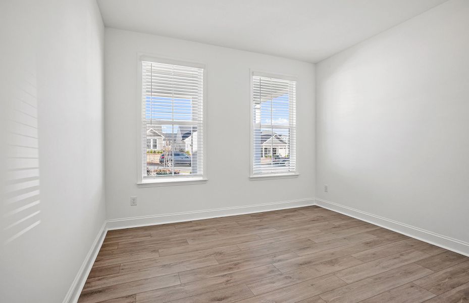 Spacious, unfurnished interior of a new home in Carolina Riverside, Belmont (Image 57).