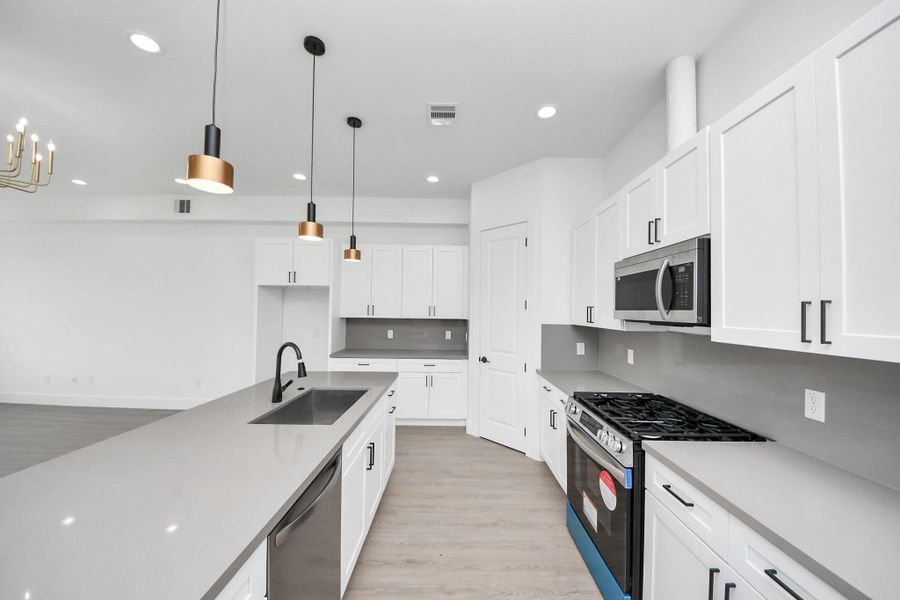Furnished interior view inside a new home in , Houston (Image 14).