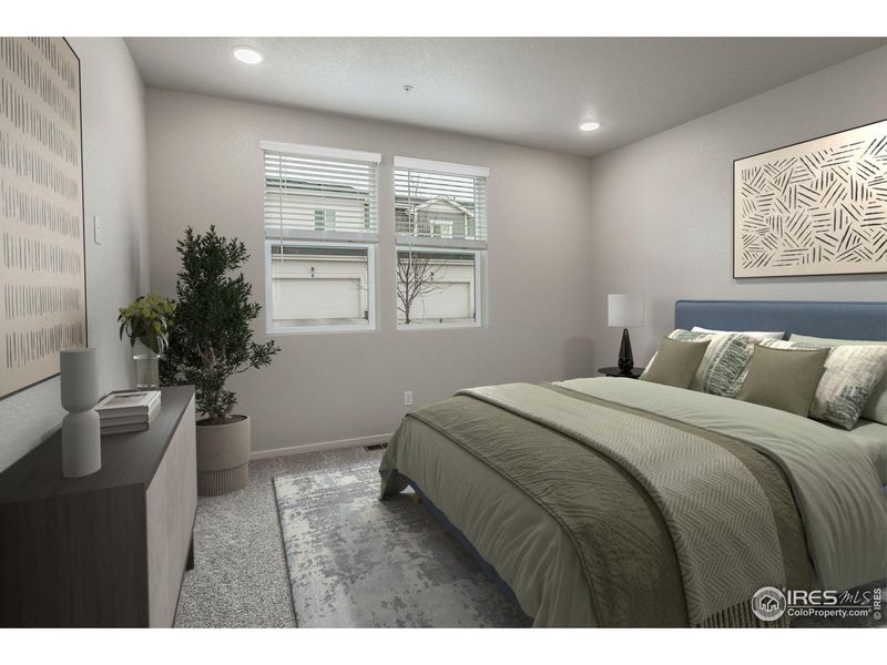 Furnished interior view inside a new home in , Windsor (Image 14).