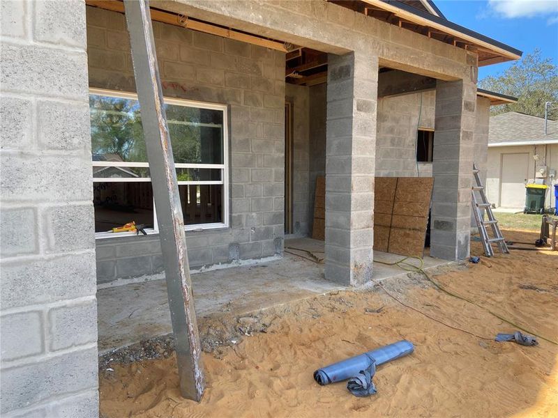 In-progress construction of a new home in , Sebring, FL (Image 6).