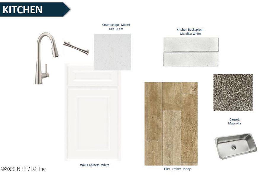 Sample of building materials used in homes in Seminole Palms, Palm Coast (Image 4).