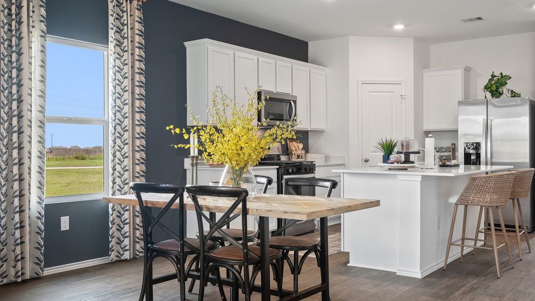 Representative furnished interior of a home built from the The Kendall by D.R. Horton in Talavera, Kyle (Image 13). Representative furnished interior of a home built from the The Kendall by D.R. Horton in Talavera, Kyle (Image 13).