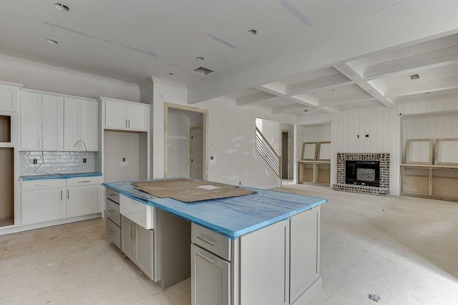 In-progress construction of a new home in , Jefferson, GA (Image 20).