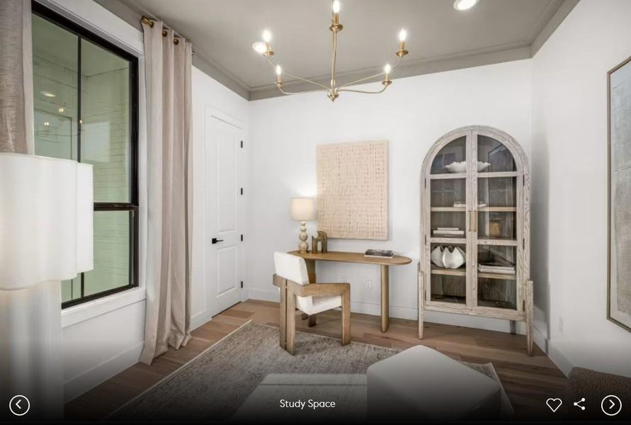 Interior photos- Photo of Pulte model home with same floor plan, not of actual home listed.