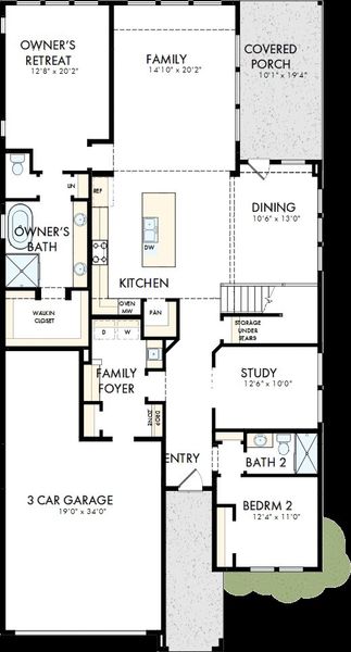 2D floor plan layout of this home in Furst Ranch, Bartonville, TX (Image 2). 2D floor plan layout of this home in Furst Ranch, Bartonville, TX (Image 2).