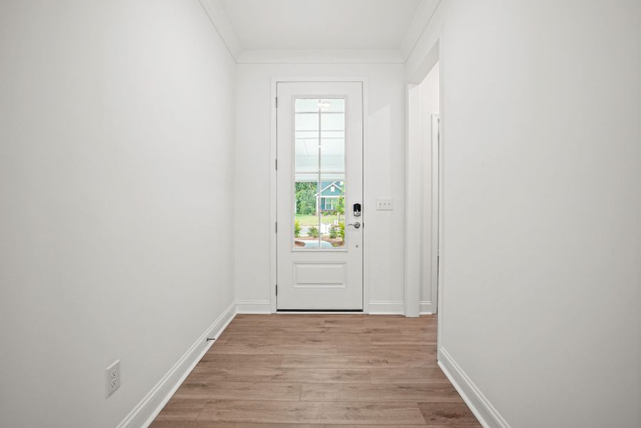 Spacious, unfurnished interior of a new home in Carolina Riverside, Belmont (Image 61).