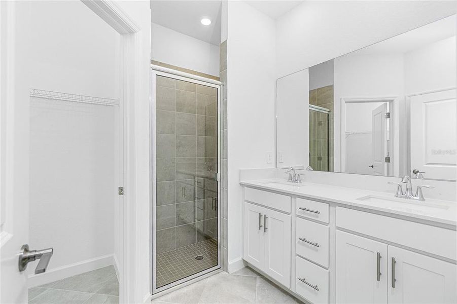 Furnished interior view inside a new home in Island Lakes at Coco Bay: Villas, Englewood (Image 13).