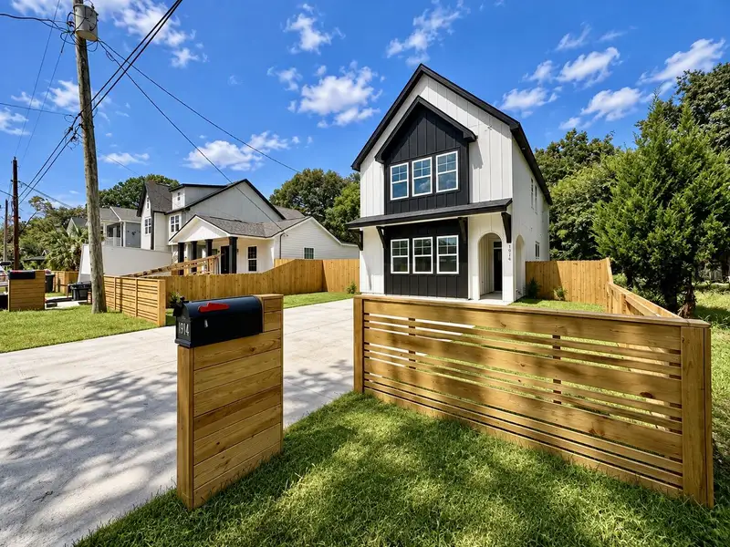 Front exterior of a new home in , North Charleston, SC, highlighting curb appeal (Image 2). Front exterior of a new home in , North Charleston, SC, highlighting curb appeal (Image 2).