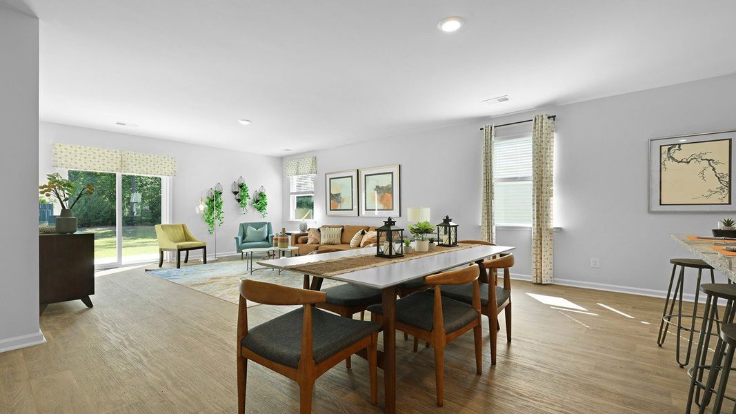 Furnished interior view inside a new home in Carolina Groves, Moncks Corner (Image 3).