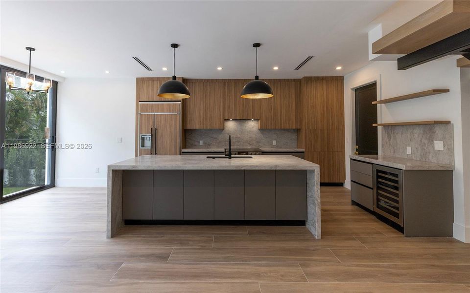 Furnished interior view inside a new home in , Coral Gables (Image 6).
