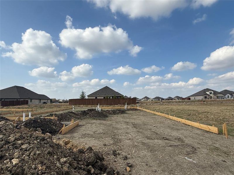 Site preparation for new homesites in , Godley (Image 3).