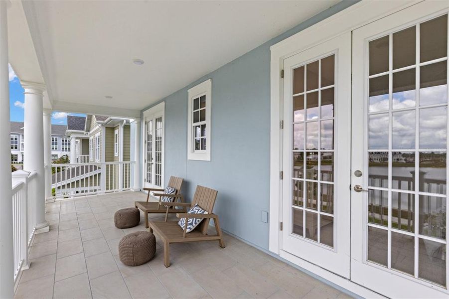Exterior details and patio area of a home in Celebration, Celebration (Image 2). Exterior details and patio area of a home in Celebration, Celebration (Image 2).
