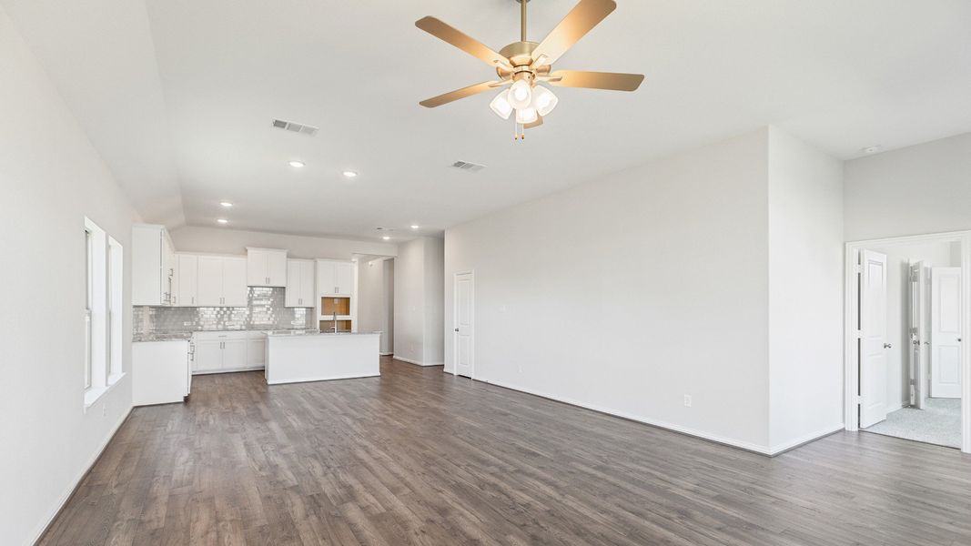 Furnished interior view inside a new home in Sunterra, Katy (Image 21).
