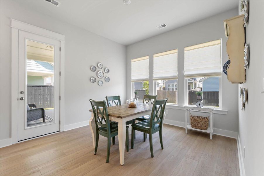 Furnished interior view inside a new home in Carnes Crossroads, Summerville (Image 28).